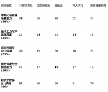 办事深度取定制化能力(：20%)来由：企业需求千差 